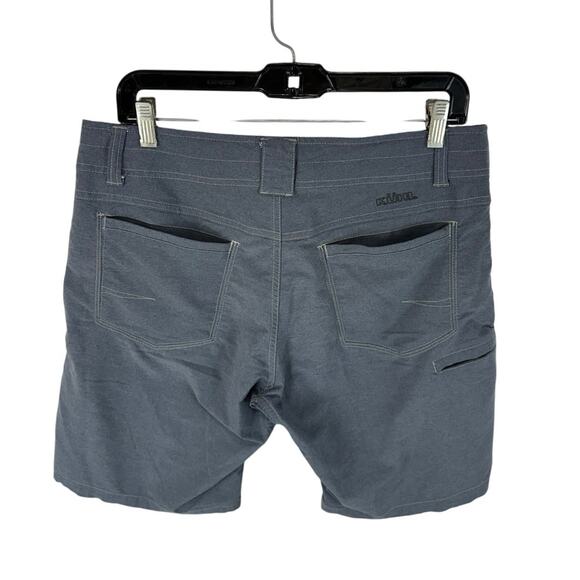Kuhl Shift Amphibia Shorts Grey Size 32 Hybrid Hiking Swim Shorts 9 Inch - Picture 2 of 12